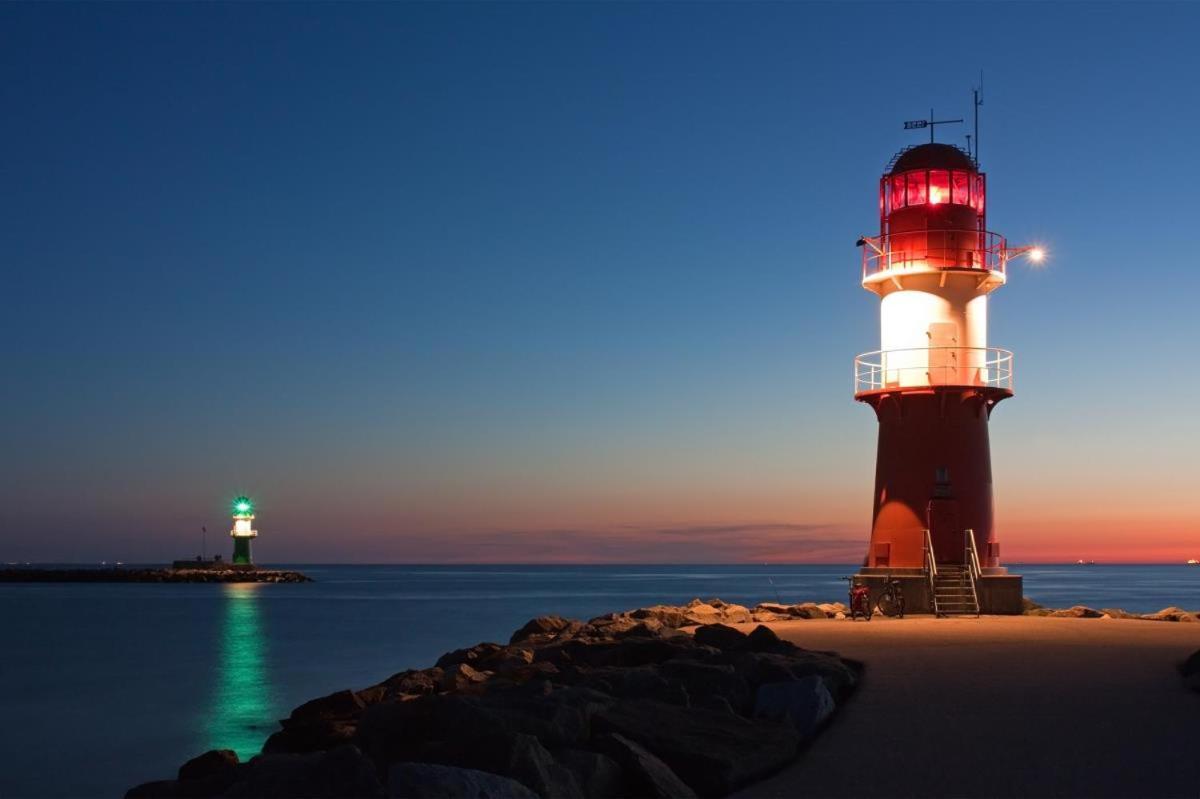 Doppelzimmer Zapfhahn, Direkt Am Alten Strom Rostock Exterior foto